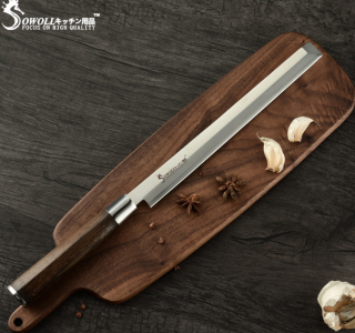 Sowoll Watermelon Knife Stainless Steel Kitchen Slicer Knife