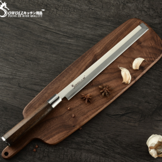 Sowoll Watermelon Knife Stainless Steel Kitchen Slicer Knife